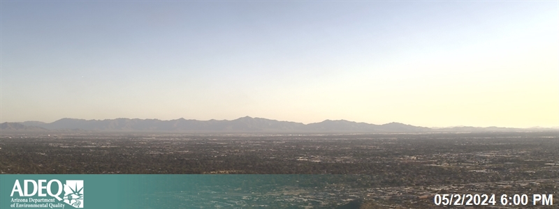 The camera view looks southwest from North Mountain.